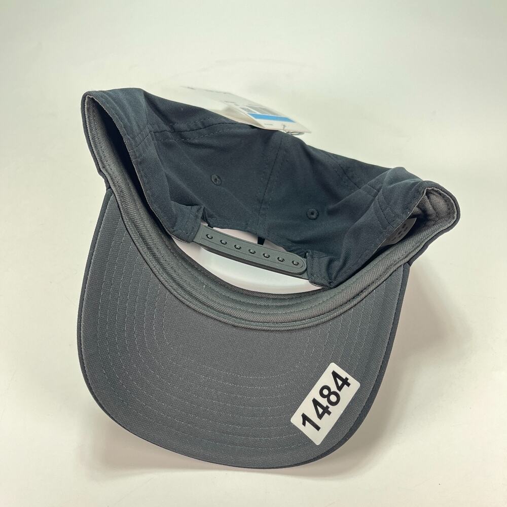 Nike Dri-FIT Black Structured Swoosh Mid Depth Baseball Club Cap FV5563-010 M/L - Picture 5 of 5